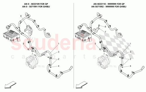 Part Diagram for Maserati 670006600