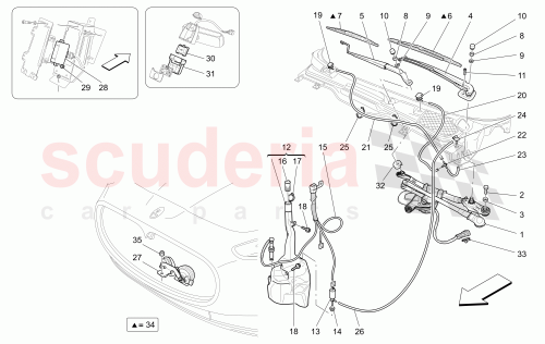 Part Diagram for Maserati 80065900