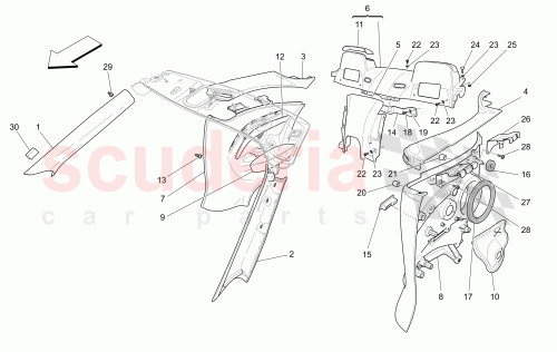 Part Diagram for Maserati 14059117
