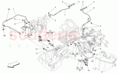 Part Diagram for Maserati 675000344