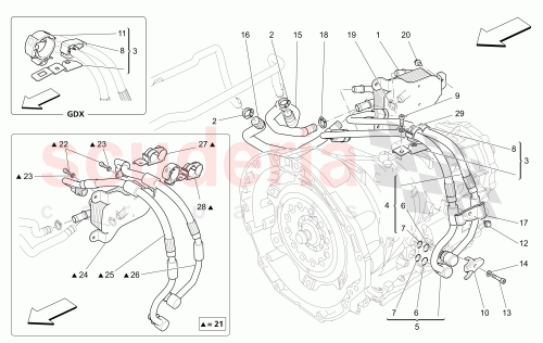 Part Diagram for Maserati 675000365