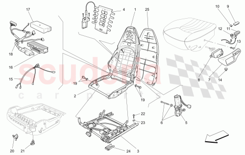 Part Diagram for Maserati 66710000