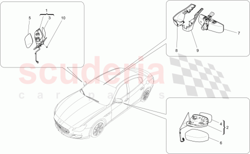 Part Diagram for Maserati 673004386