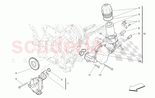 Part Diagram for Maserati 673010883