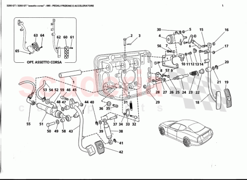 Part Diagram for Maserati 378419358
