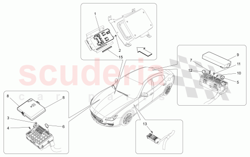 Part Diagram for Maserati 673008175