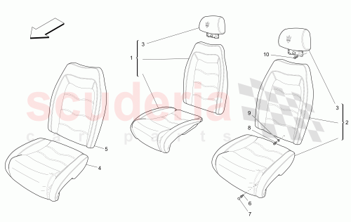 Part Diagram for Maserati 981606729