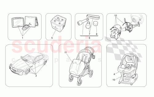Part Diagram for Maserati 940000543