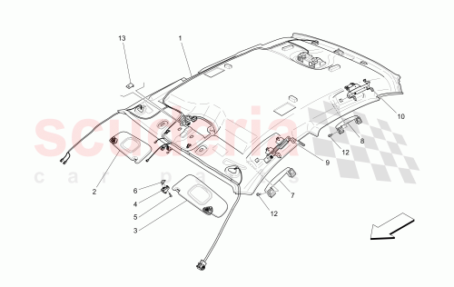 Part Diagram for Maserati 670004252