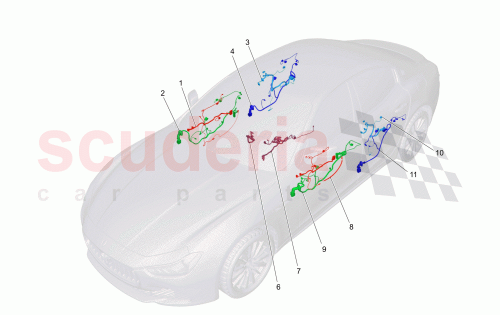 Part Diagram for Maserati 670008607