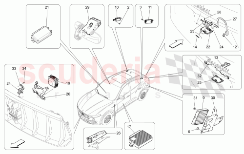 Part Diagram for Maserati 670039238