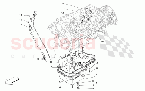 Part Diagram for Maserati 307944