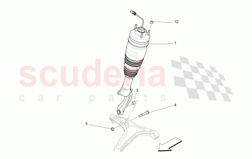 Part Diagram for Maserati 670035432