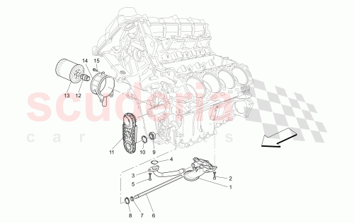 Part Diagram for Maserati 228233