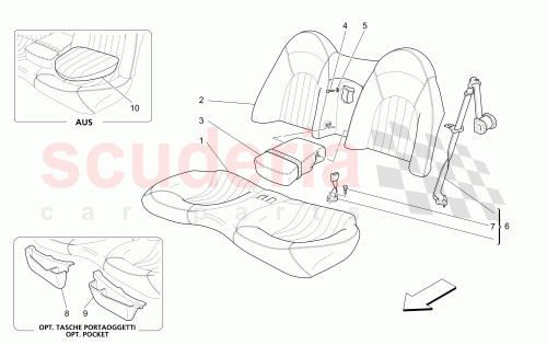 Part Diagram for Maserati 981203113