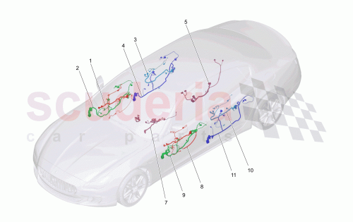 Part Diagram for Maserati 670035804