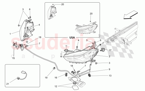 Part Diagram for Maserati 670106264