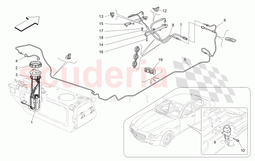 Part Diagram for Maserati 225024