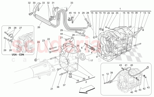 Part Diagram for Maserati 16288121