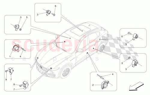 Part Diagram for Maserati 675000589