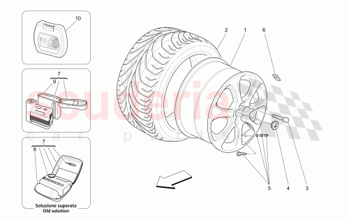Part Diagram for Maserati 201876