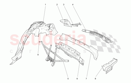 Part Diagram for Maserati 675000481