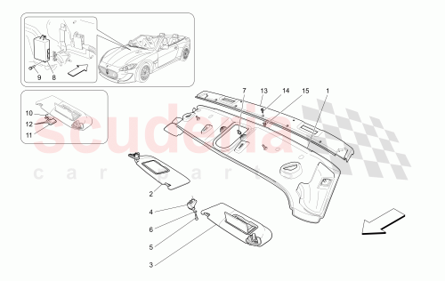 Part Diagram for Maserati 81563346