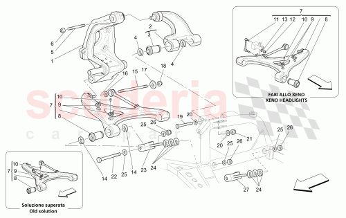 Part Diagram for Maserati 198512