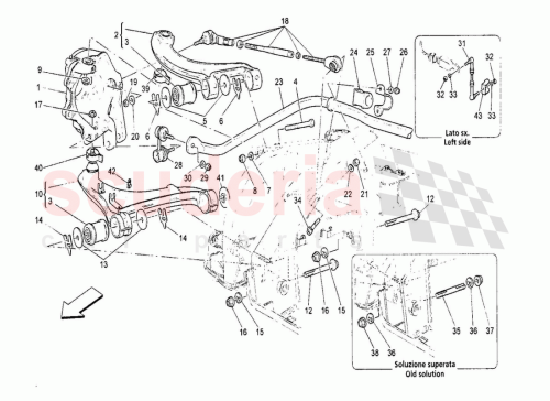 Part Diagram for Maserati 980139890