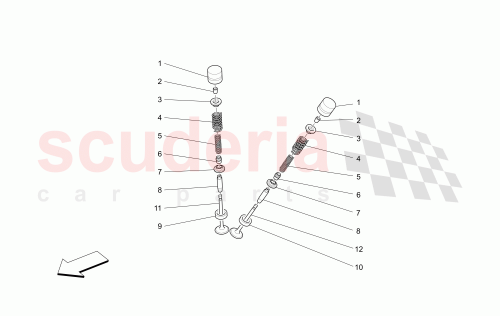 Part Diagram for Maserati 238485