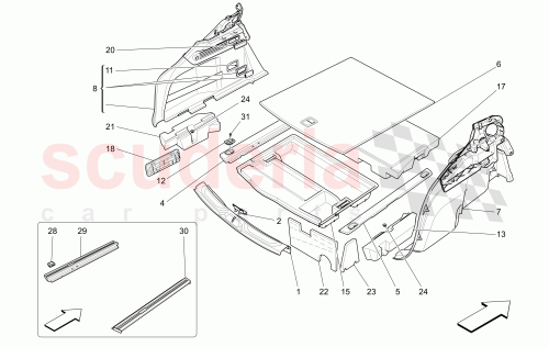 Part Diagram for Maserati 670038502