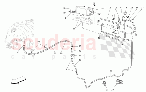 Part Diagram for Maserati 13433370