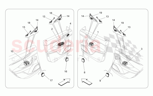 Part Diagram for Maserati 673005978