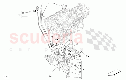 Part Diagram for Maserati 282394