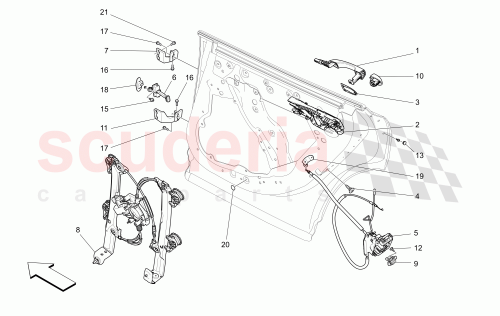 Part Diagram for Maserati 670034120