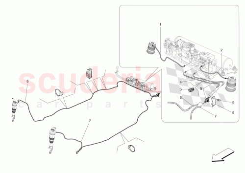 Part Diagram for Maserati 670101154