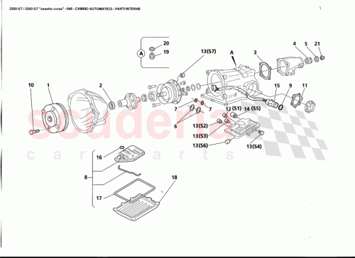 Part Diagram for Maserati 980000992