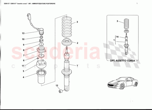 Part Diagram for Maserati 163653