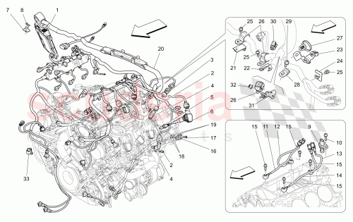 Part Diagram for Maserati 293624