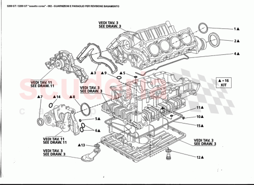 Part Diagram for Maserati 10262260
