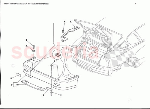 Part Diagram for Maserati 386300503