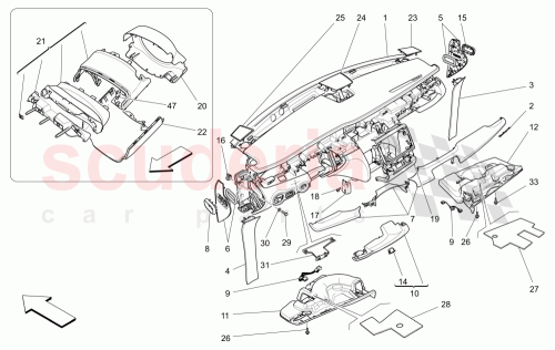 Part Diagram for Maserati 675000768