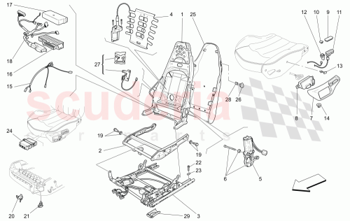 Part Diagram for Maserati 984402033