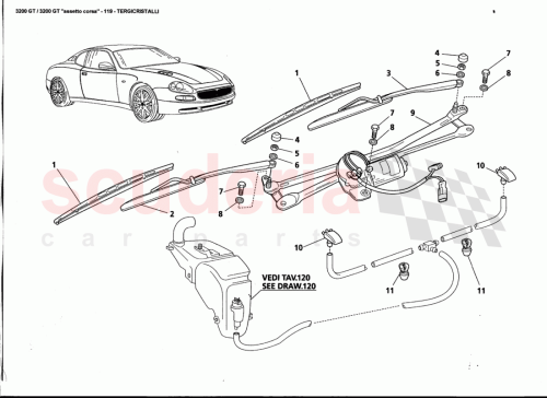 Part Diagram for Maserati 383310206