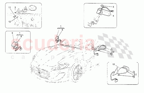 Part Diagram for Maserati 232822
