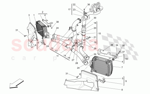 Part Diagram for Maserati 670009576