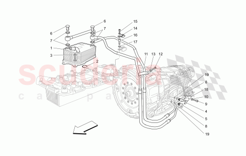 Part Diagram for Maserati 14457081