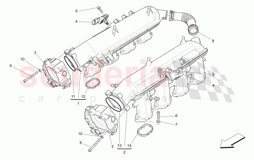 Part Diagram for Maserati 271572