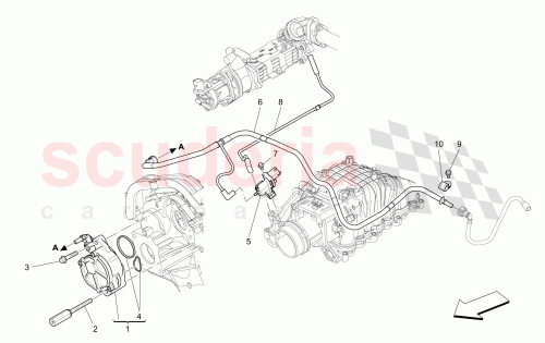 Part Diagram for Maserati 46334578