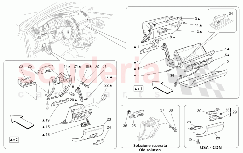 Part Diagram for Maserati 981301501
